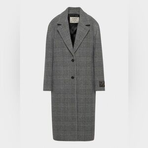 Wilfred The Only Coat Gray Plaid Soft Wool Cashmere
Size Large